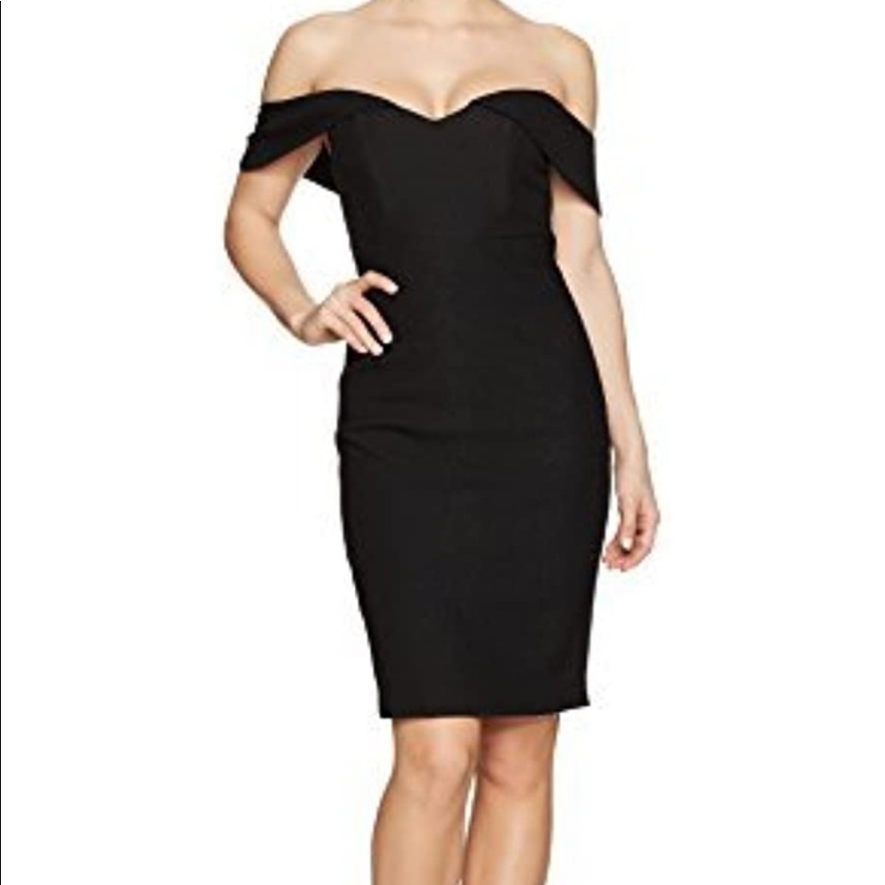 Eva Bardot black dress